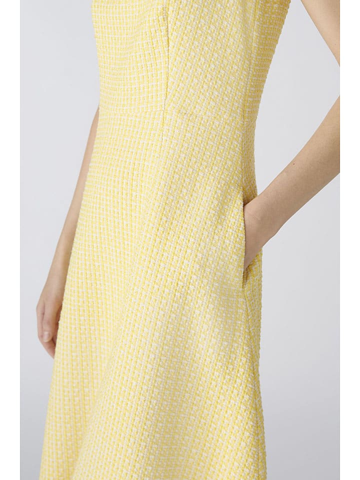Oui Kleid in Gelb günstig kaufen