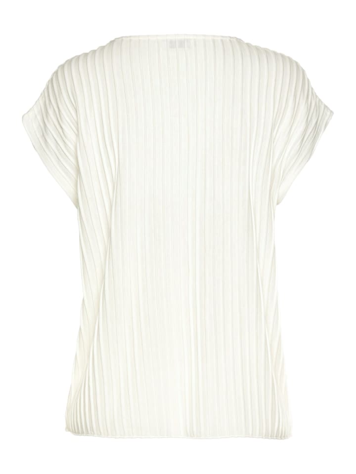 LASCANA Kurzarmshirt in creme günstig kaufen