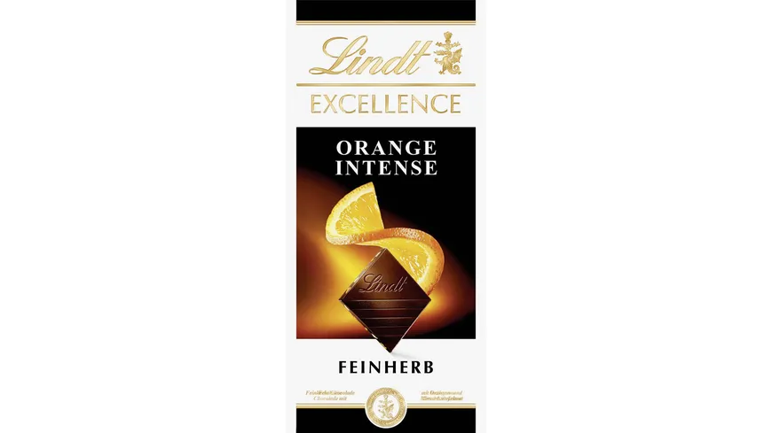 Lindt Excellence Orange Intense Feinherb 100 g