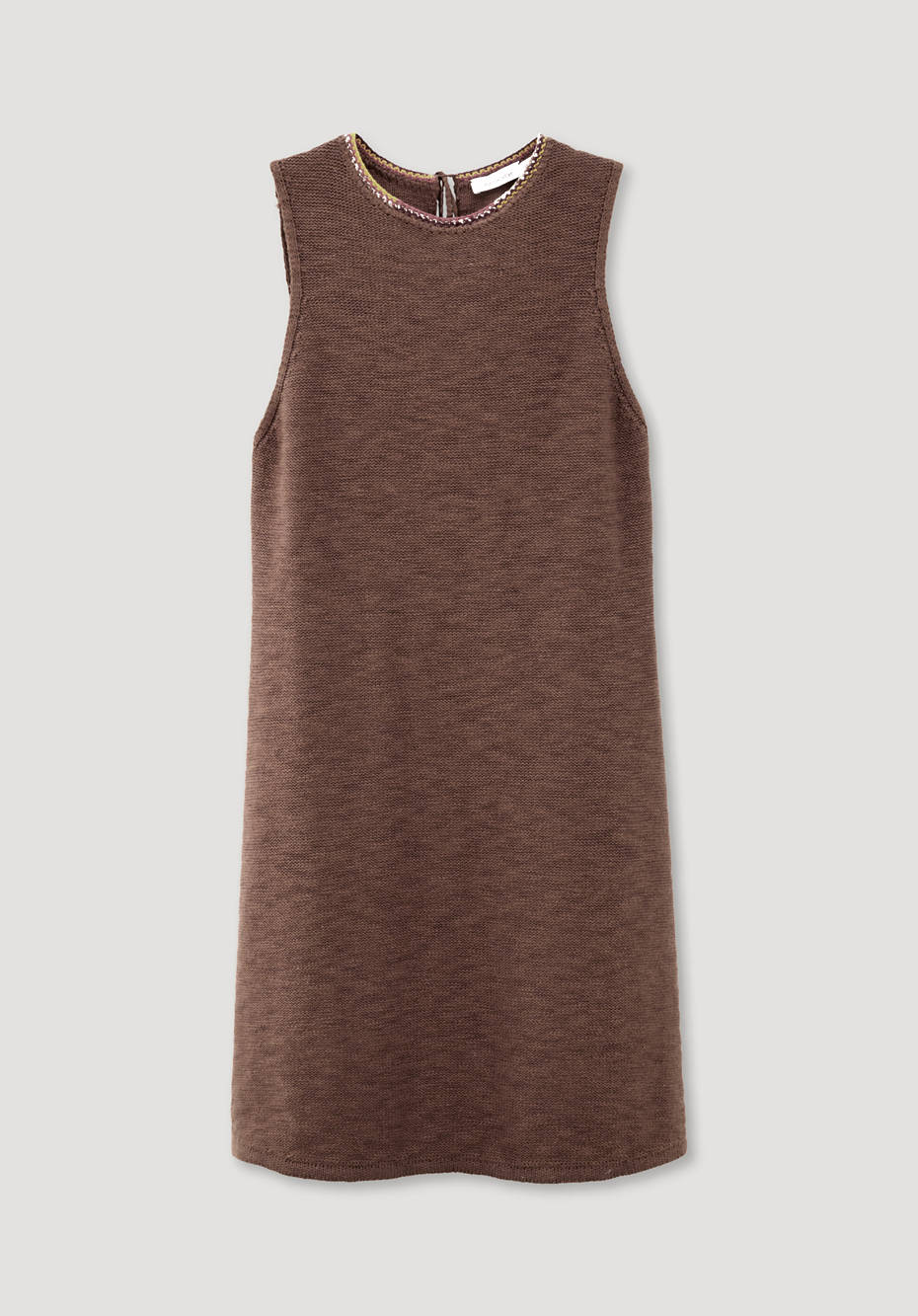 Strickkleid aus Bio-Baumwolle mit Kapok