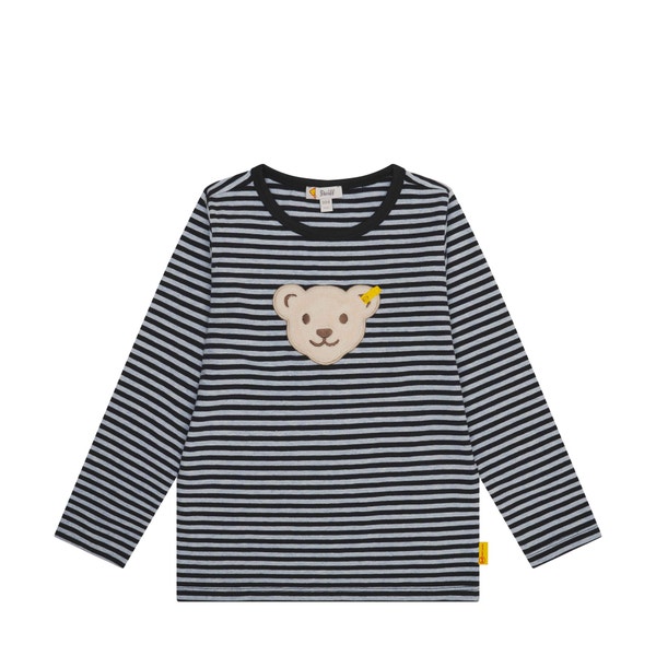T-Shirt langarm, dunkelblau für Jungs