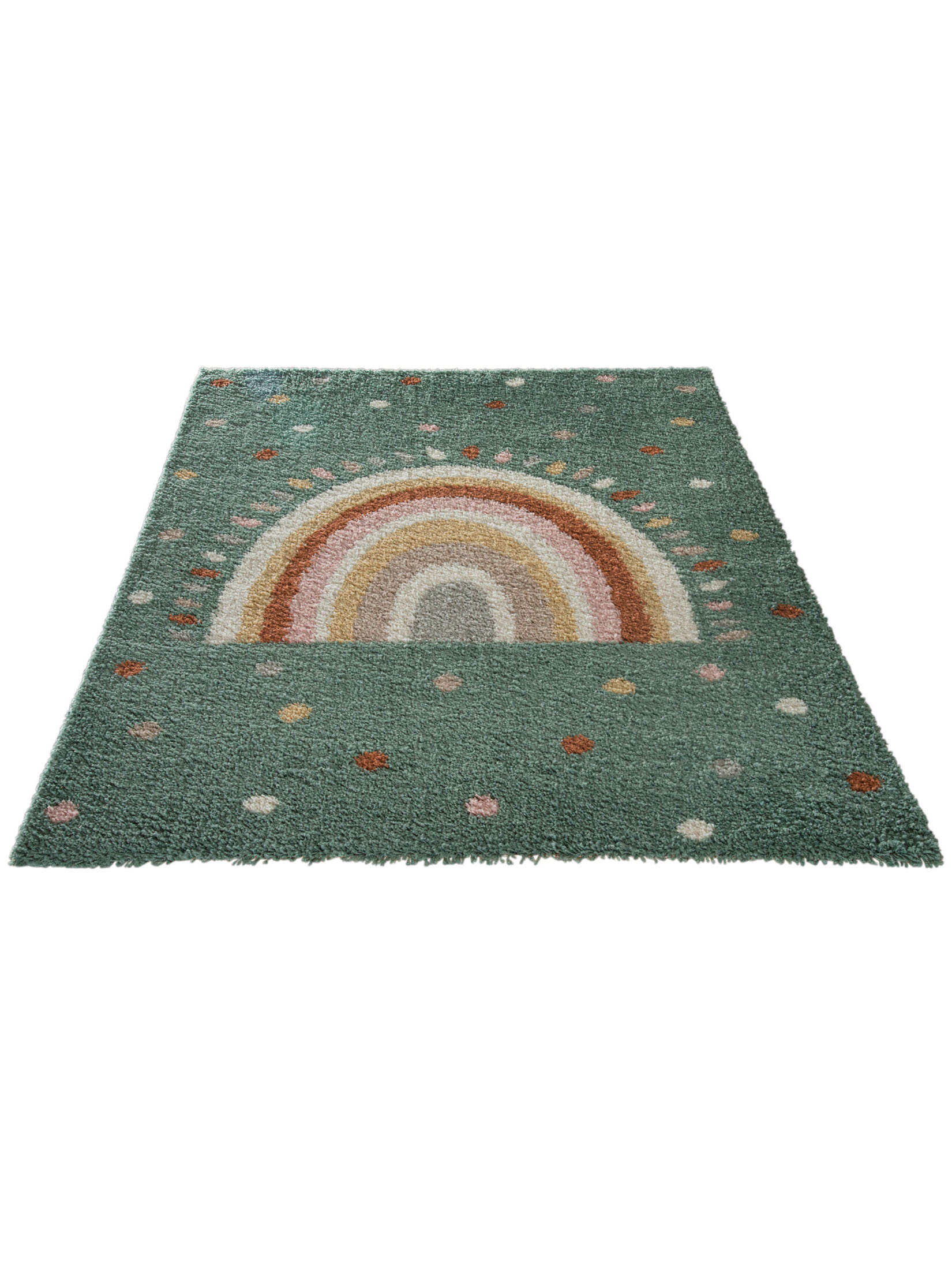 Colori Kinder-Teppich, Grün