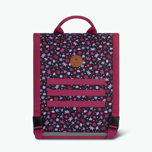 Discover Large Ronda Black Backpack with Flap