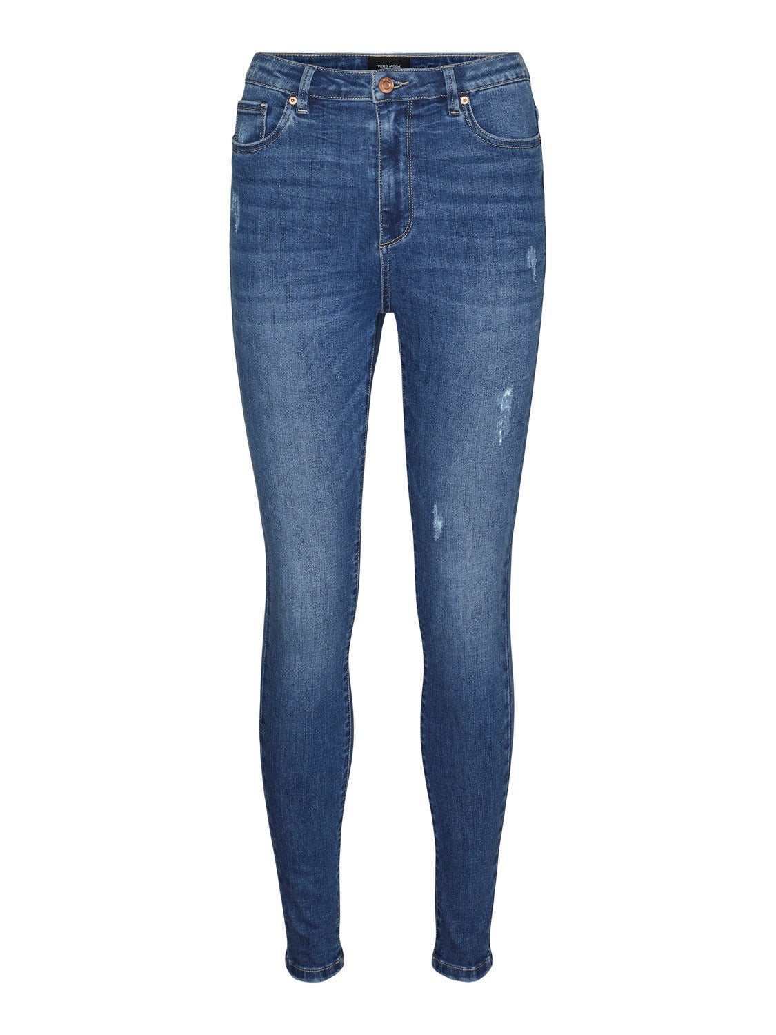 VMSOPHIA Hohe Taille Skinny Fit Jeans