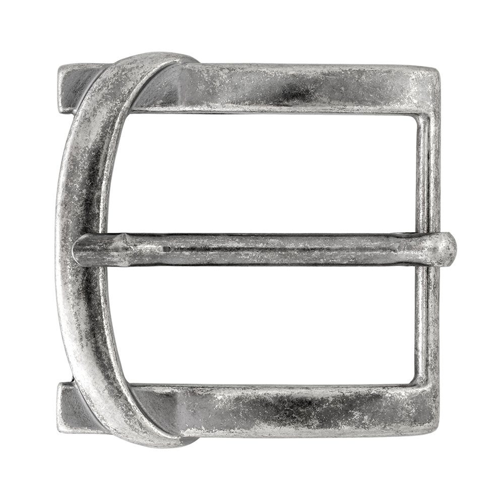 FREDERIC HERMANO Gürtelschnalle 40mm Zamak Silber - Buckle Arven - 307307510020