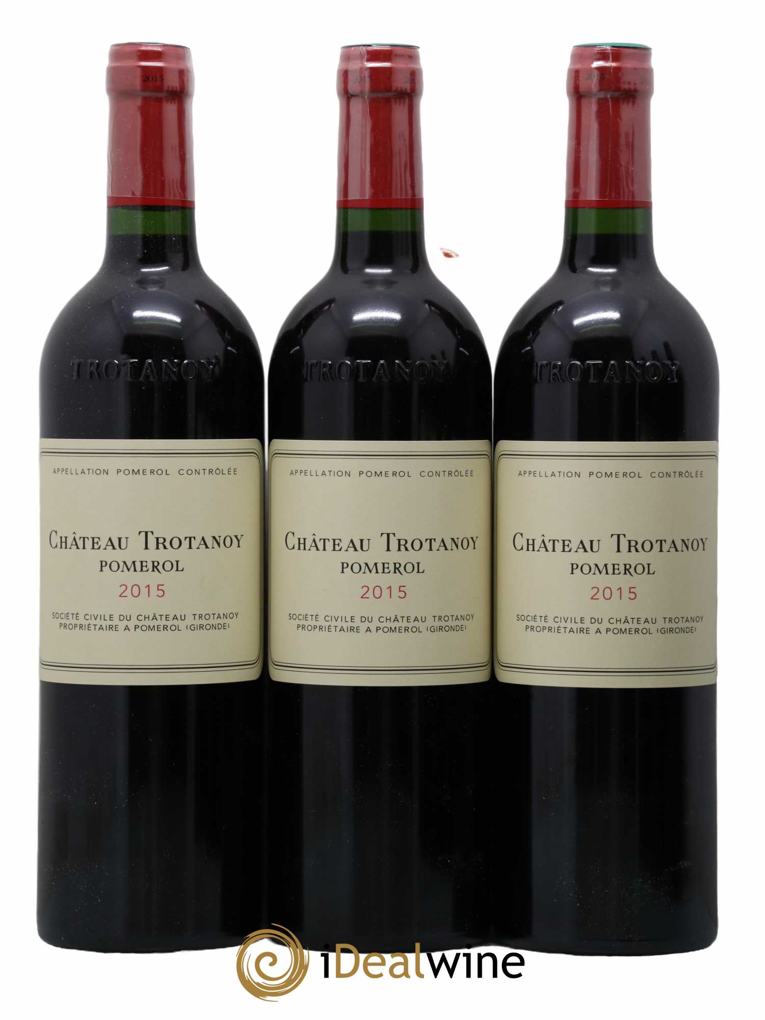 Château Trotanoy  2015 - Lot de 6 Bouteilles