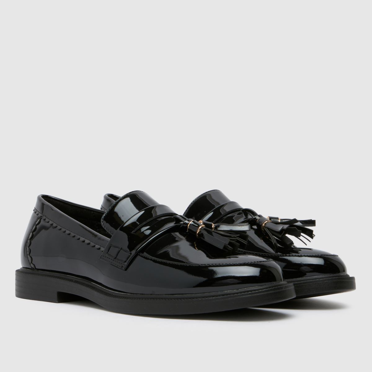 Schuh svarta Lillie loafers för flickor och ungdomar