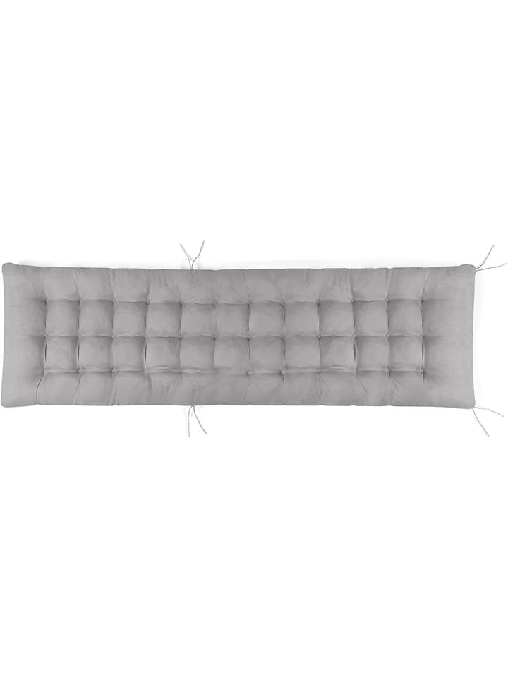 Inkazen 2er-Set: Liegestuhlauflagen in Grau - (L)180 x (B)52 cm günstig kaufen onesize