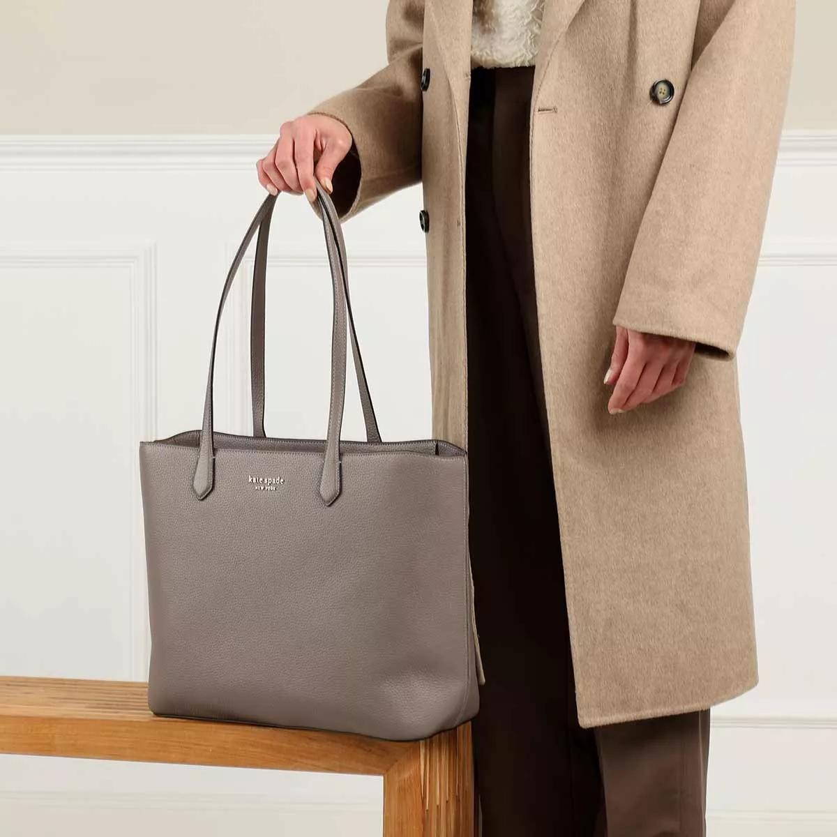 KATE SPADE NEW YORK Handtaschen grau Tote
