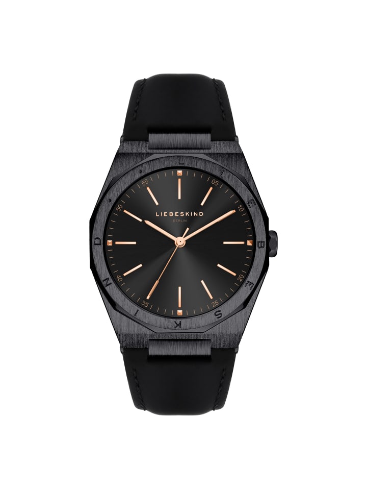 LIEBESKIND BERLIN Armbanduhr in schwarz günstig kaufen onesize