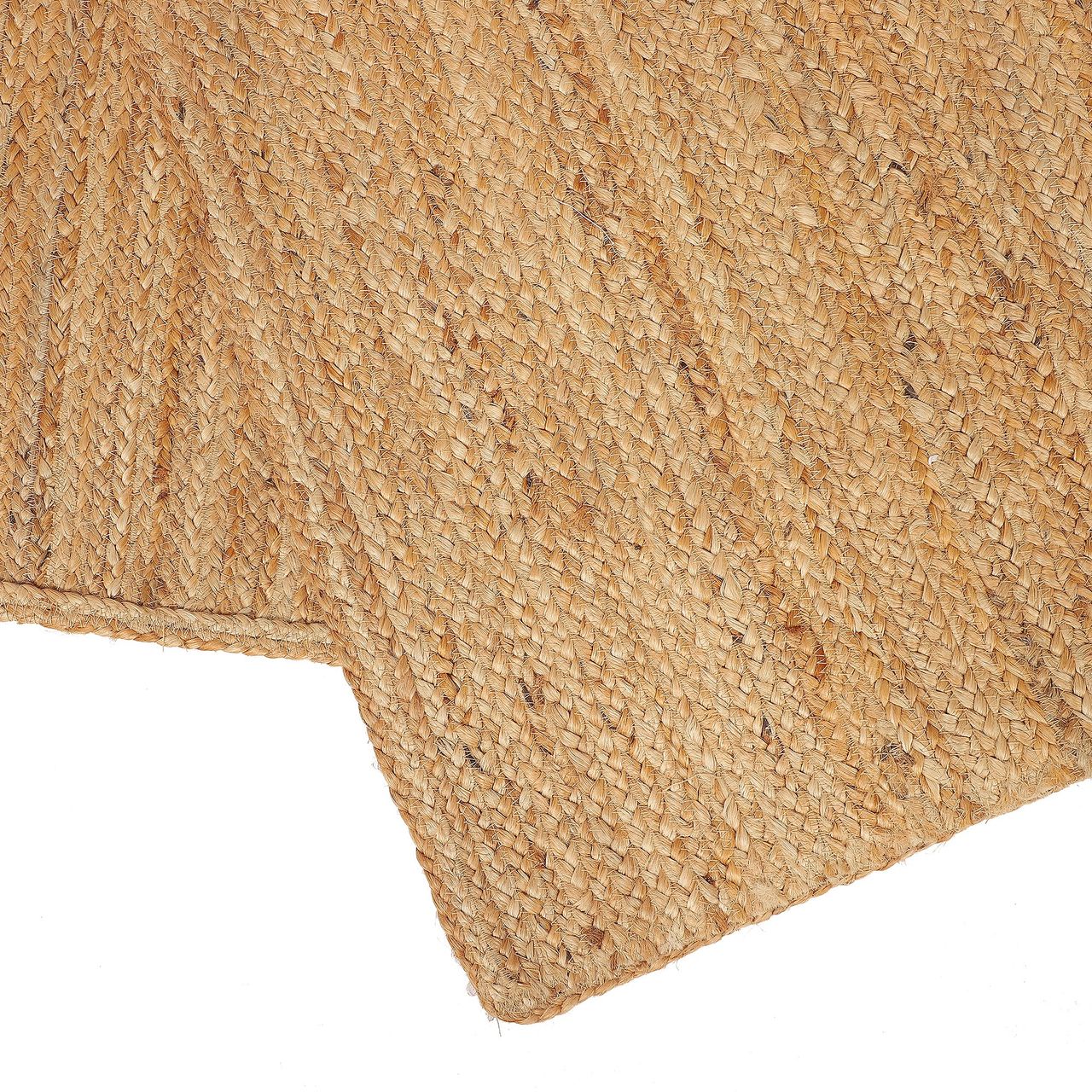 MyFlair Teppich Sophia, 80cm x 150cm, Farbe Hellbraun, rechteckig, Florhöhe 10mm