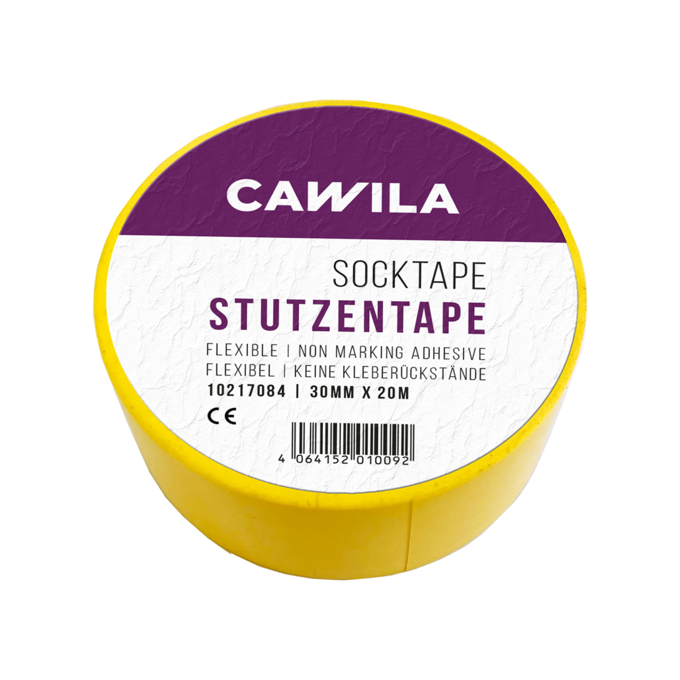 Cawila Stutzentape 3,0cmx20m Gelb