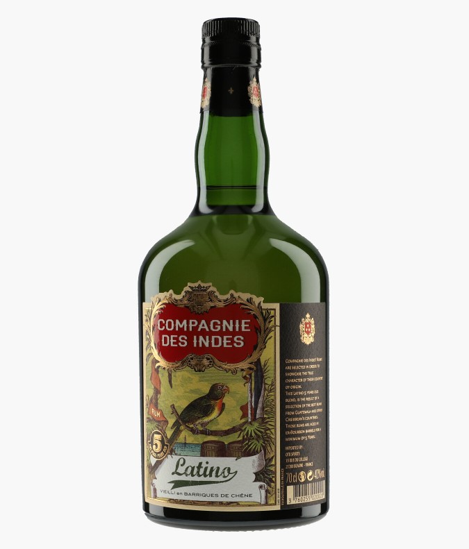 Rhum Latino 5 ans N.V.LA COMPAGNIE DES INDES