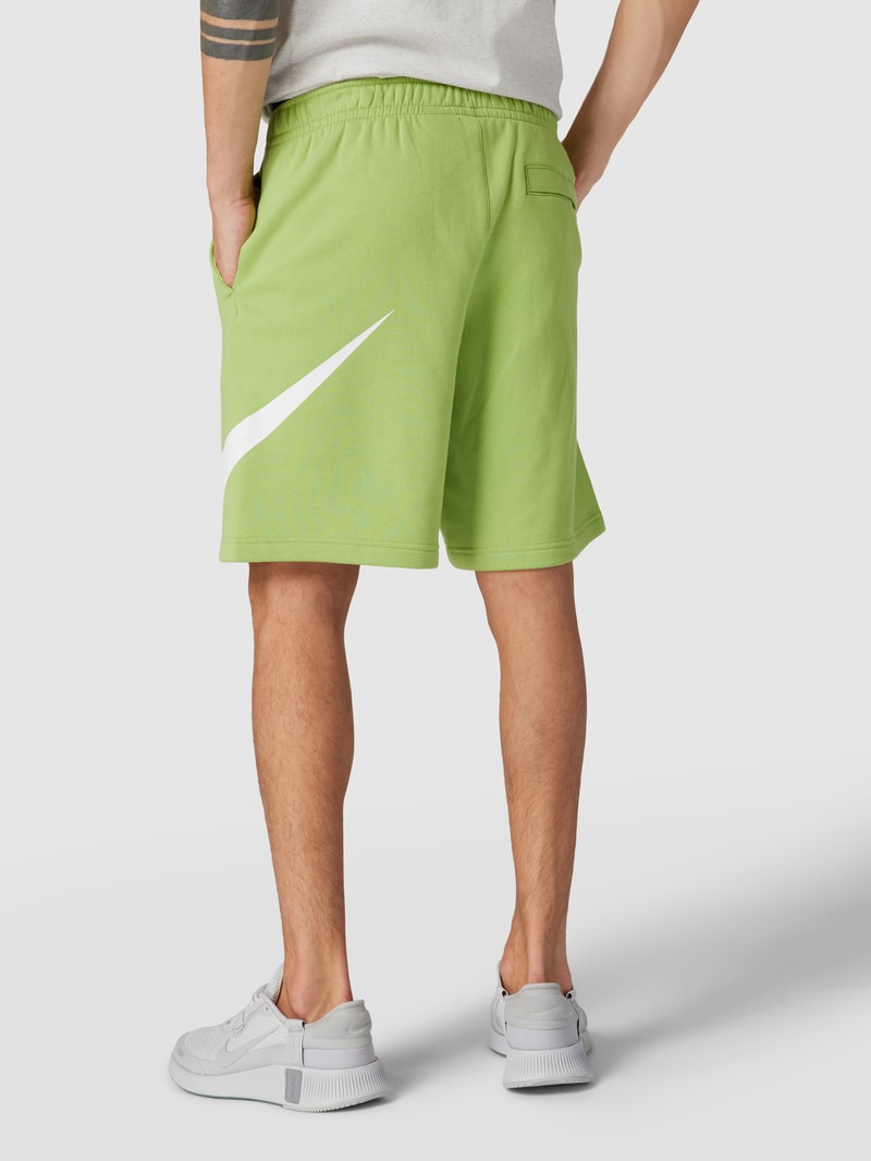 Sweatshorts mit Logo-Print Modell 'CLUB SHORT' in grasgrün