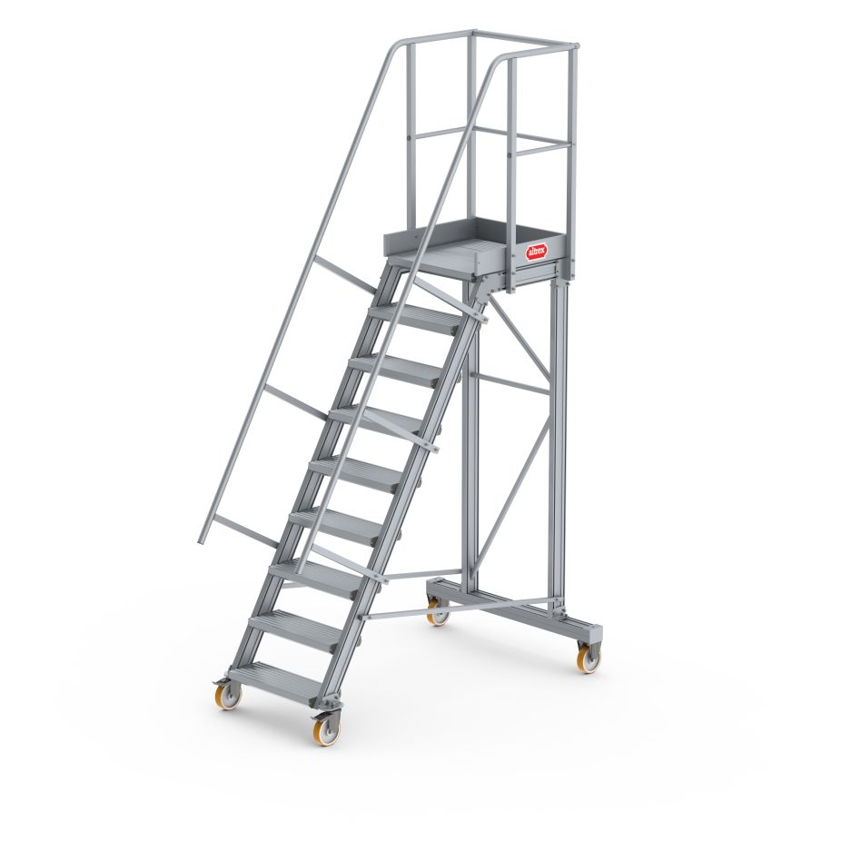 Altrex 226009 leszállólétra 9 lépcsőfok 60 fok