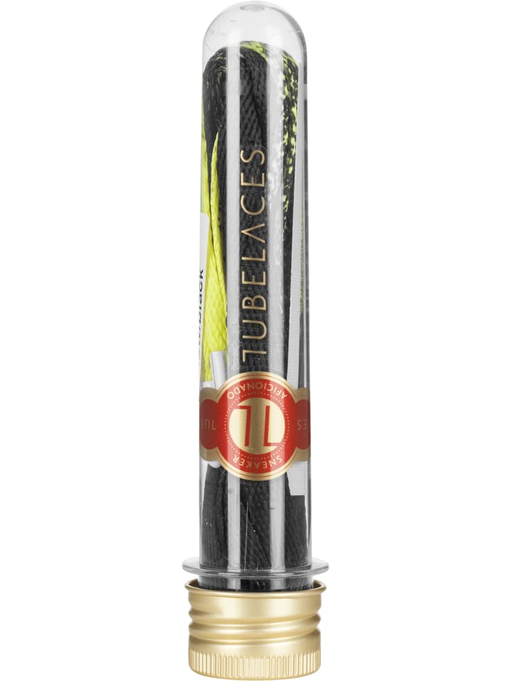 TubeLaces TubeLaces Laces in yel/blk günstig kaufen 130 cm
