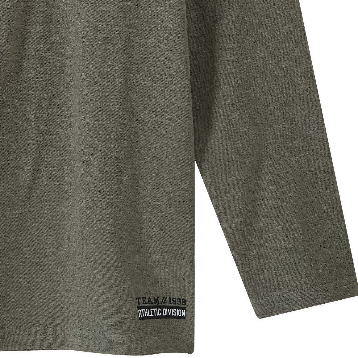 Jungen Langarmshirt mit Farbteilern