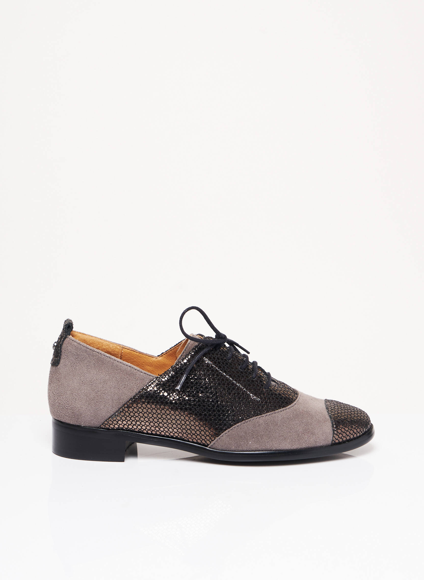 Emilie Karston Derby Femme couleur gris
