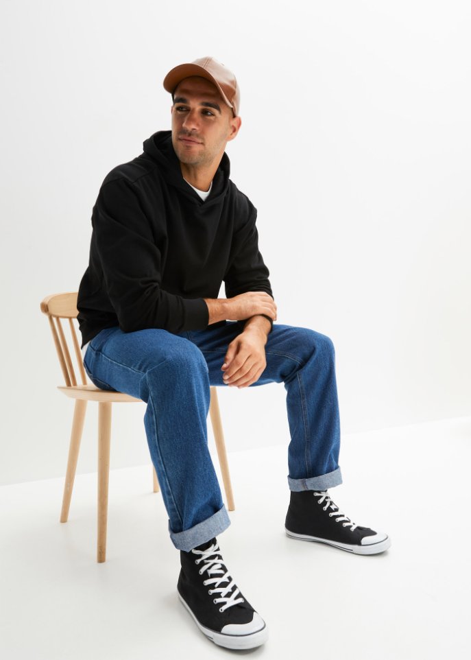 Kapuzensweatshirt, Loose Fit