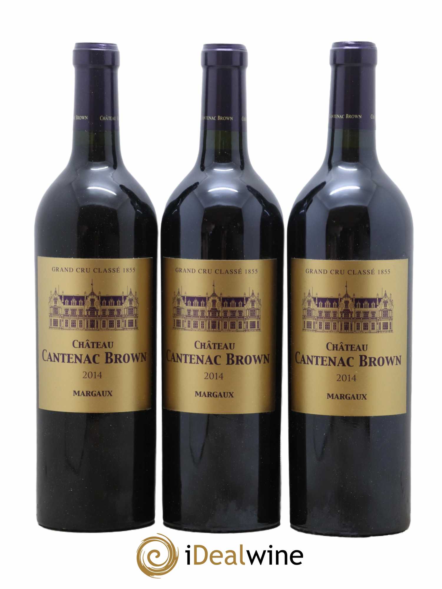 Château Cantenac Brown 3ème Grand Cru Classé  2014 - Lot de 6 Bouteilles
