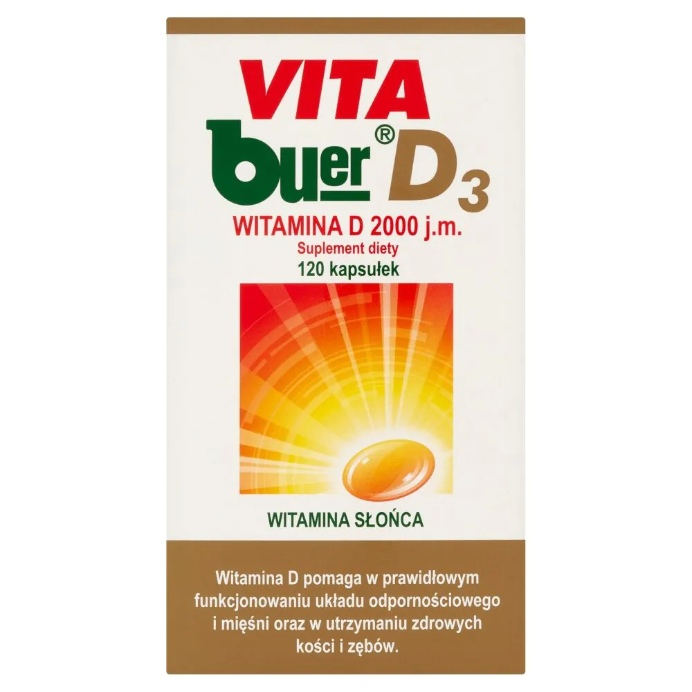 Vita Buer D3 kapsulės