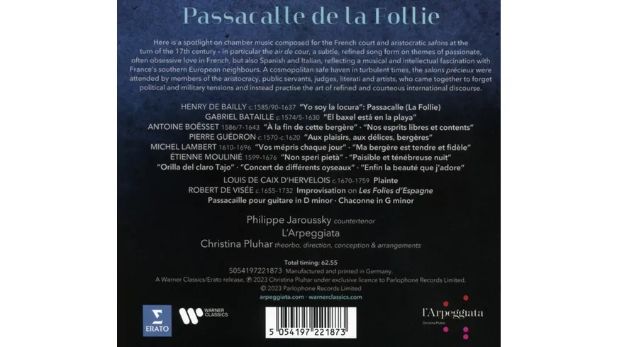Passacalle de la Follie