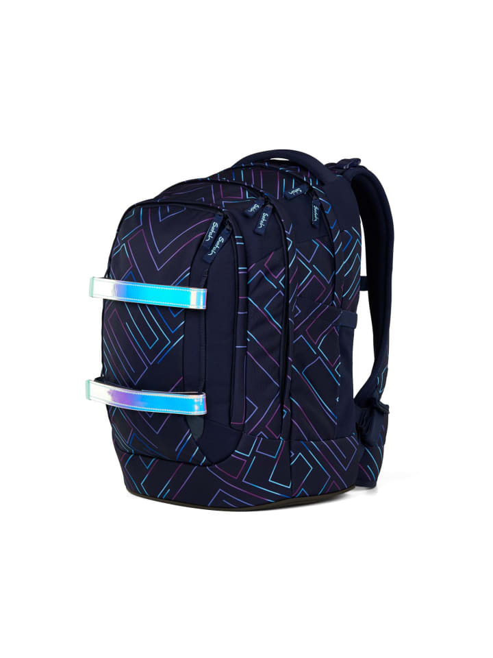 Satch Satch pack Schulrucksack Purple Laser dunkelblau günstig kaufen onesize