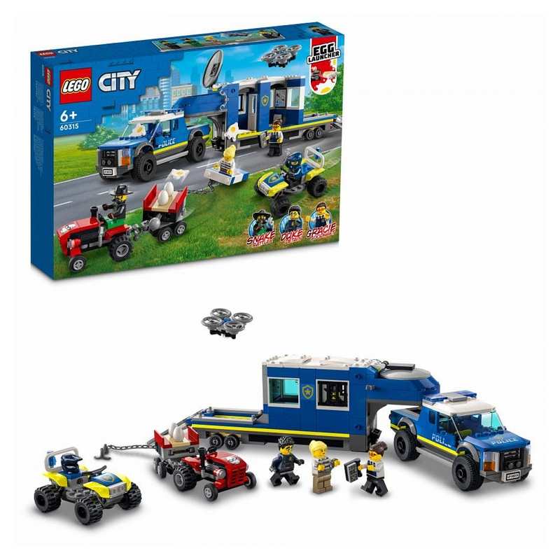 60315 Police mobile Command Truck V29 LEGO City