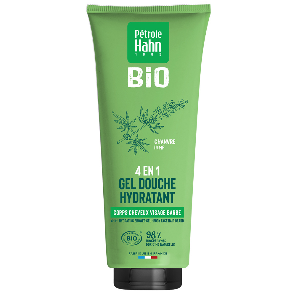 Pétrole Hahn Pétrole Hahn BIO - Gel Douche 4en1  Hydratant Chanvre - 250 ml Gels douche