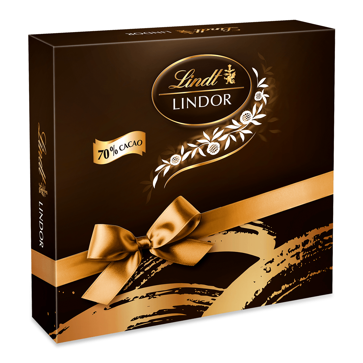 LINDOR Präsent Box Extra Dark 70%, 186g