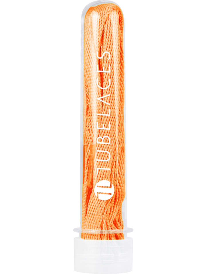 TubeLaces TubeLaces Schnürsenkel in neonorange günstig kaufen 90 cm