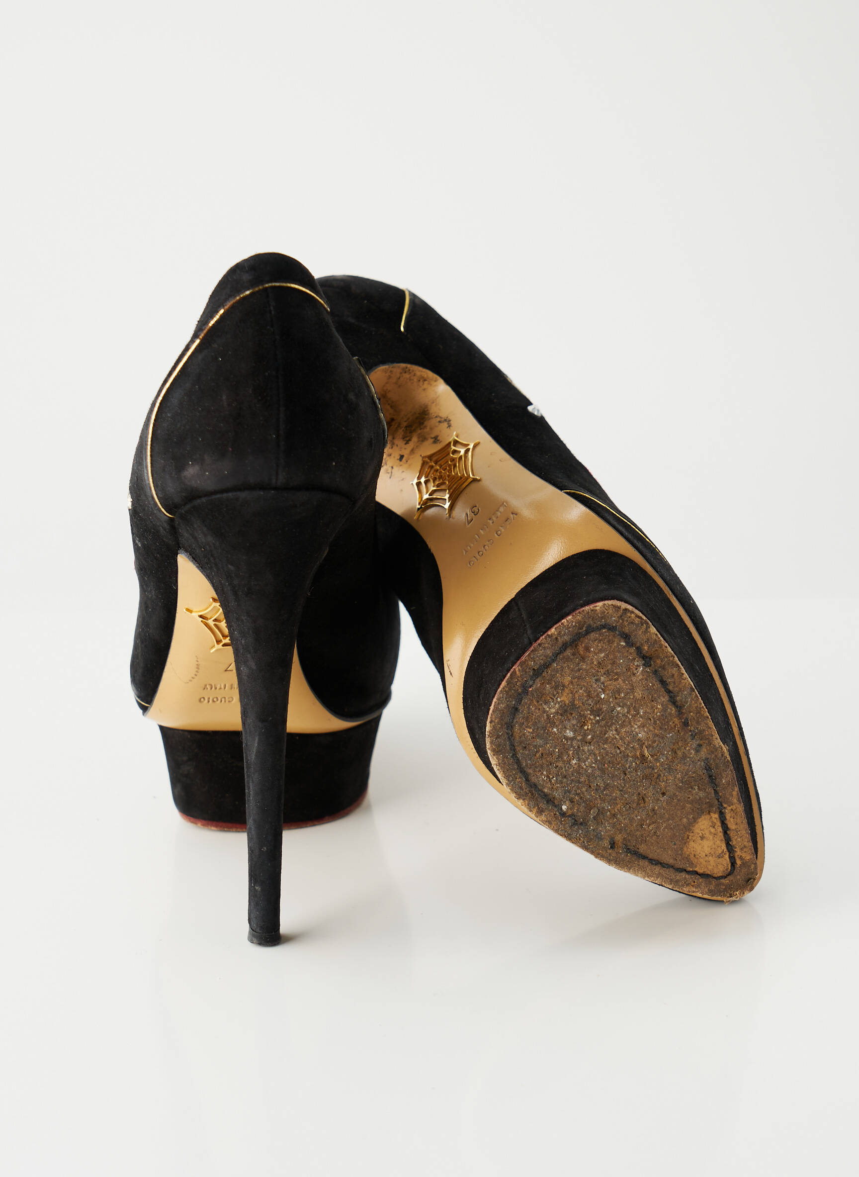 Charlotte Olympia Escarpins Femme couleur noir