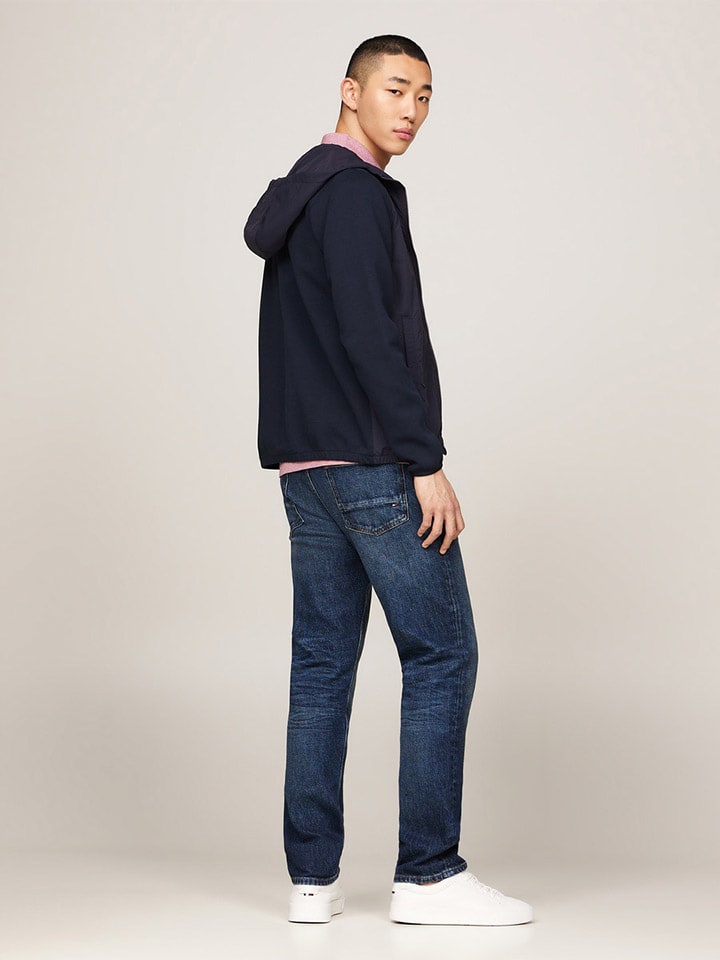 Tommy Hilfiger Sweatjacke in Dunkelblau günstig kaufen