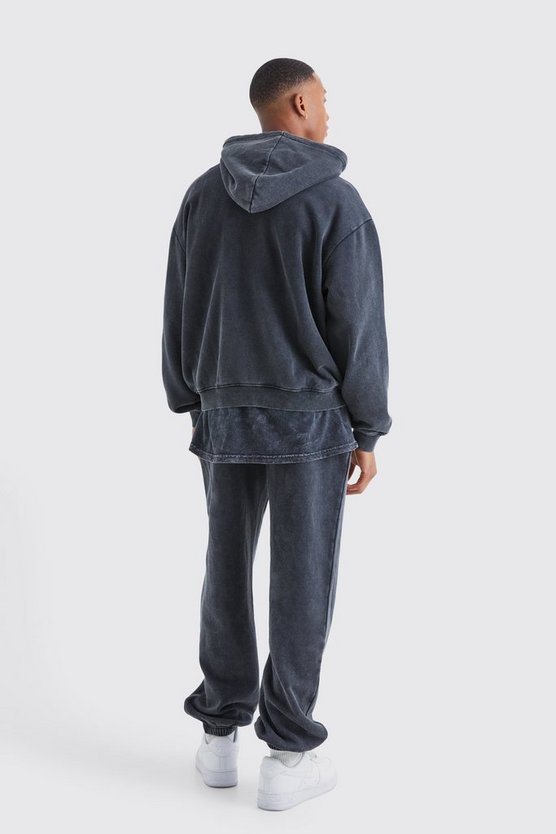 Jogginghose mit Acid-Waschung