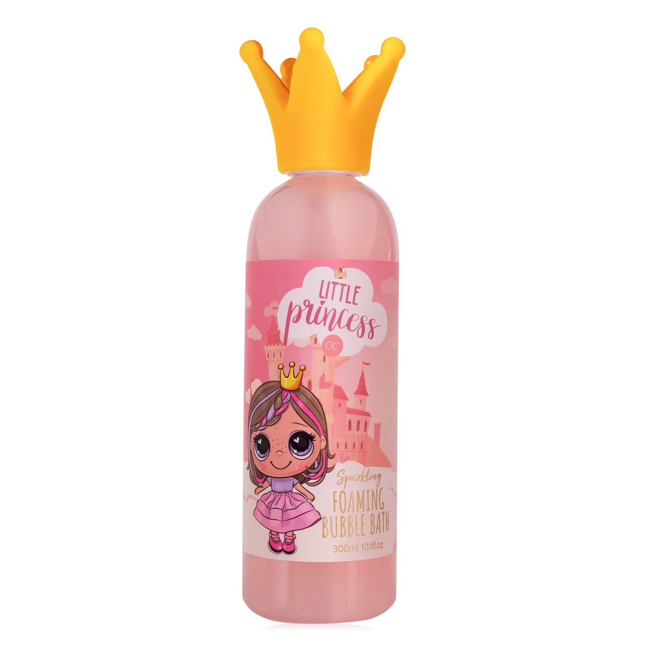 accentra Schaumbad LITTLE PRINCESS in Flasche mit Kronen-Dekoverschluss