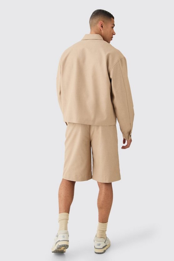 Smarte Jacke mit Reißverschluss