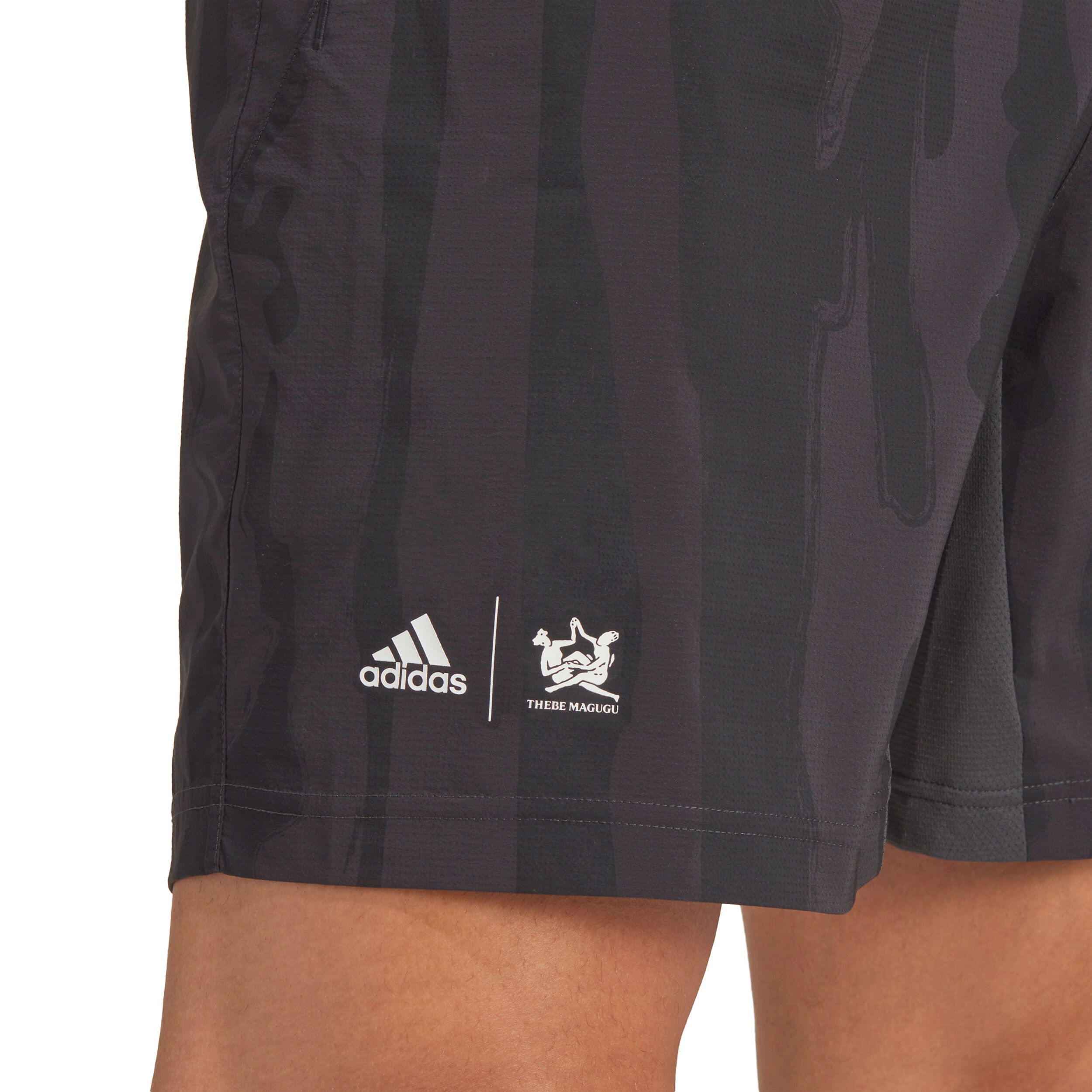 NY Printed Shorts Herren - Grau