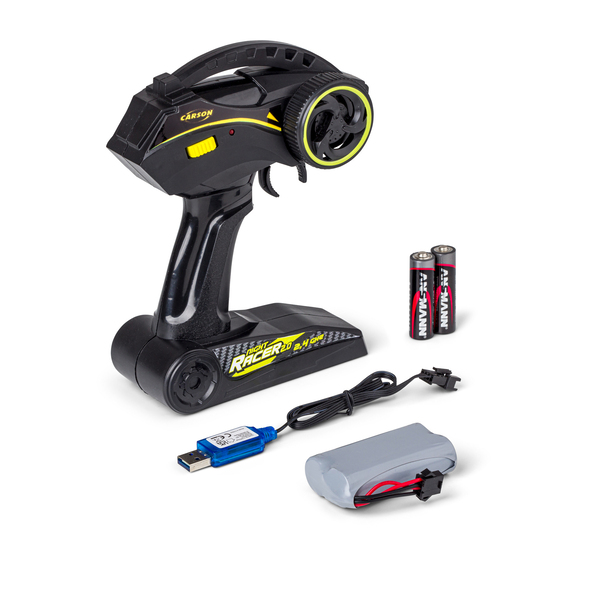 Ferngesteuerter Rennwagen Night Racer 2.0, gelb