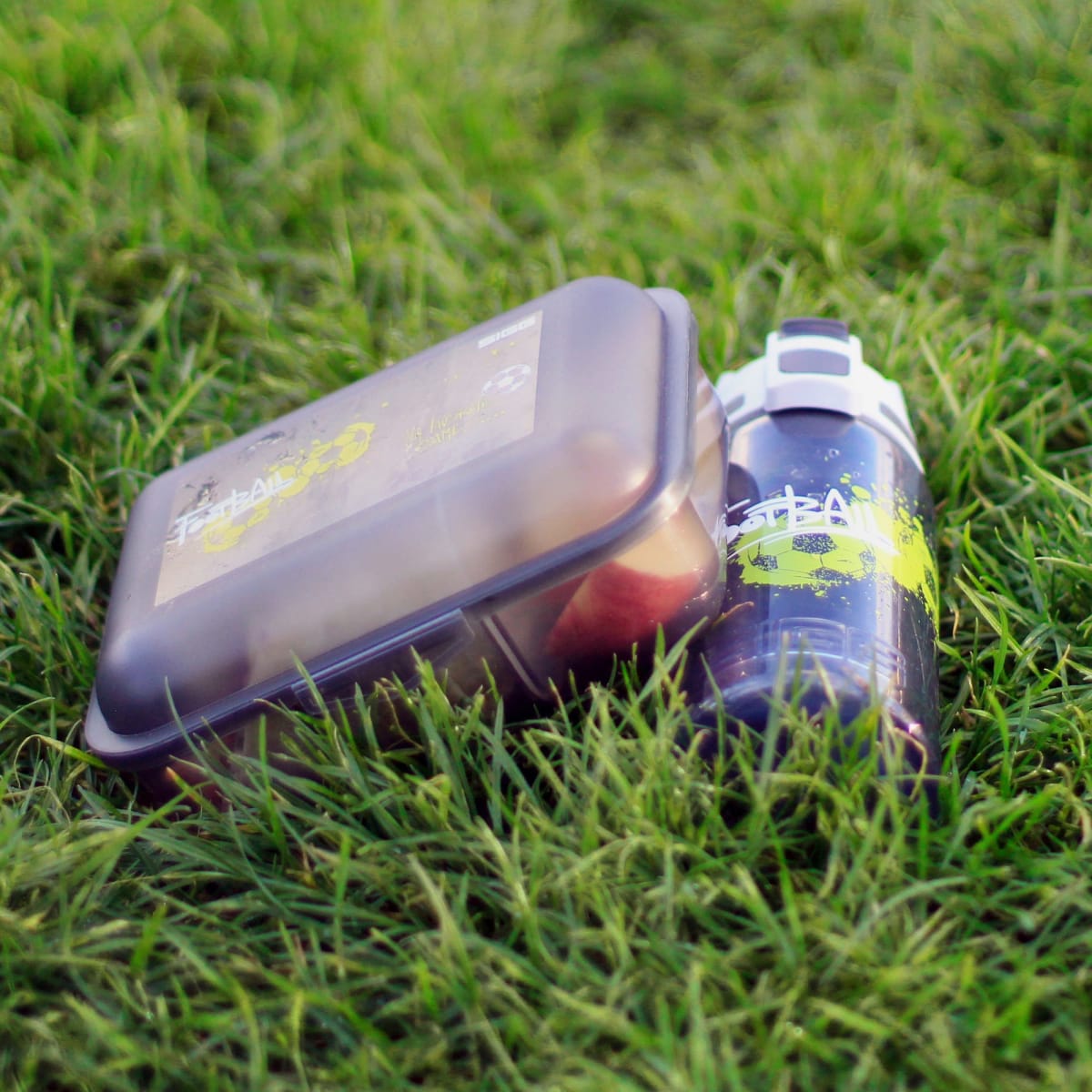 Set Lunchbox und Flasche VIVA anthrazit, 1 St