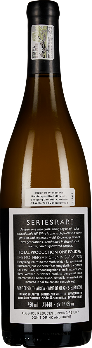 Stellenrust Chenin Blanc The Mothership Stellenbosch 2022