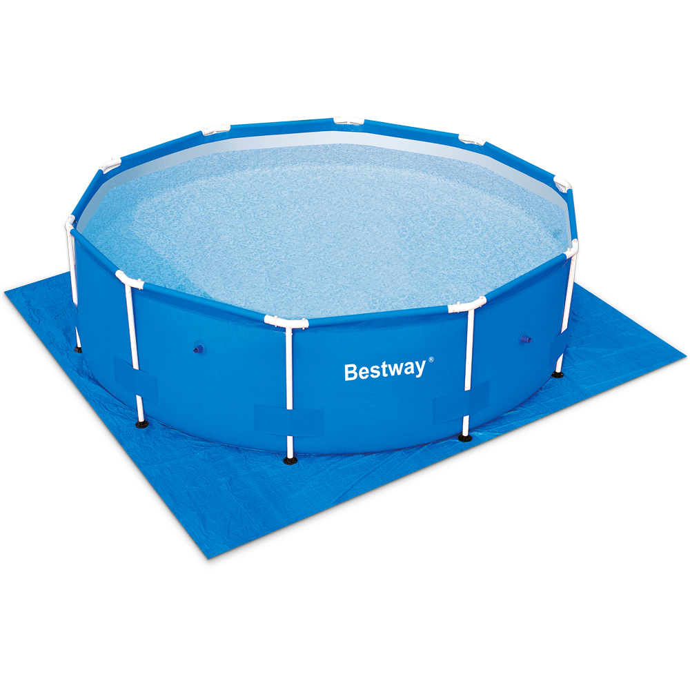 Bestway Unterlegplane Blau 396x396cm