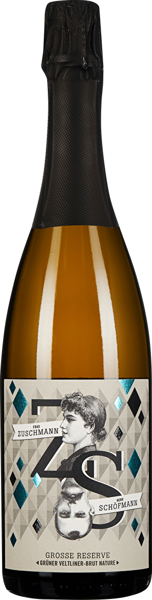 Zuschmann-Schöfmann Sekt Große Reserve Brut Nature Grüner Veltliner 2020