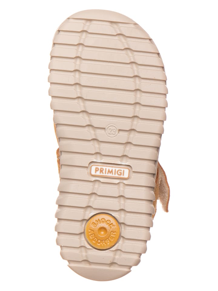 Primigi Leder-Halbsandalen in Hellbraun günstig kaufen