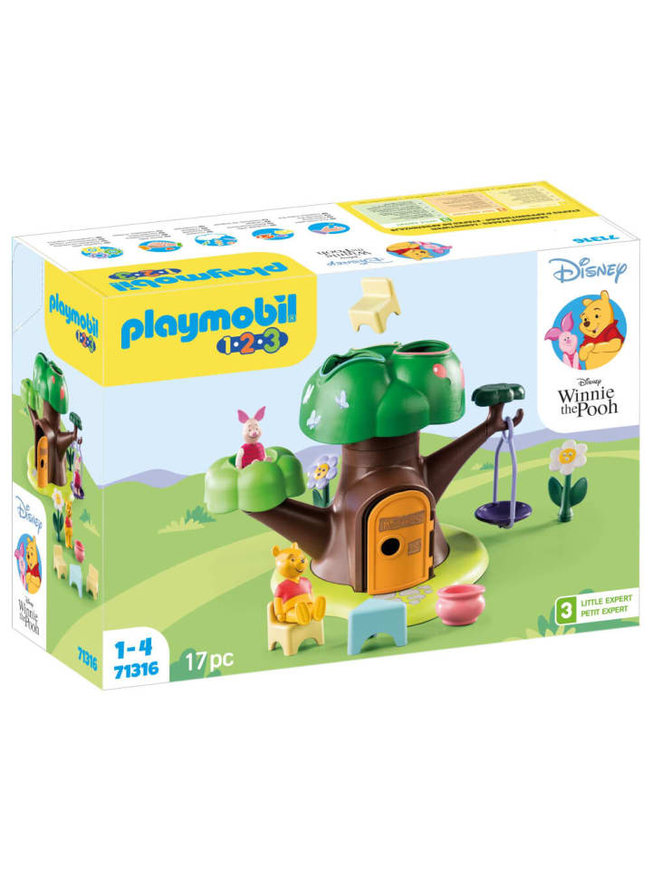 Playmobil Spielfigur Set 1.2.3 & Disney Winnies & Ferkels Baumhaus, ab 1 Jahr günstig kaufen onesize