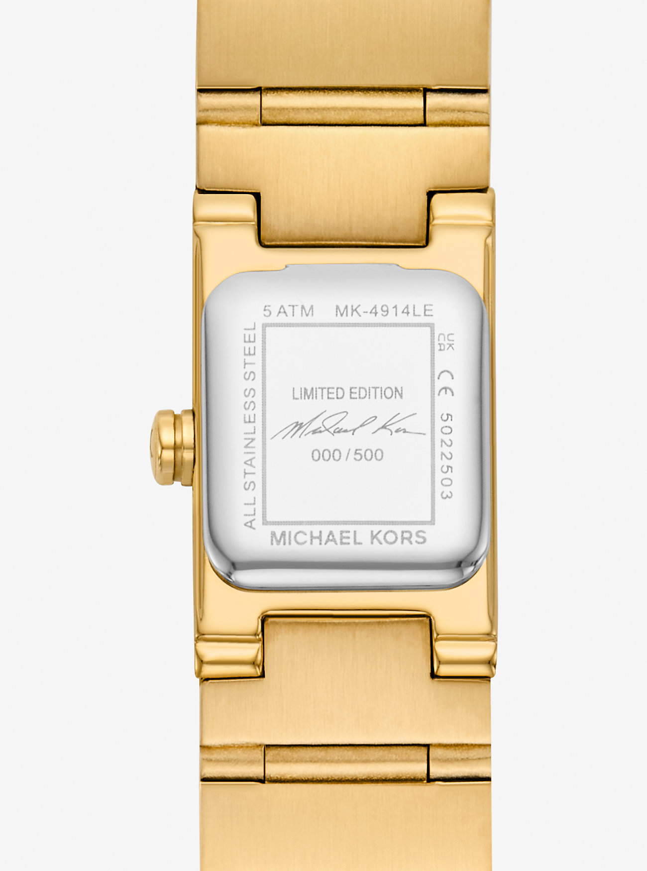 Limited-Edition Mini Darrington Pavé Bezel Gold-Tone Watch - GOLD