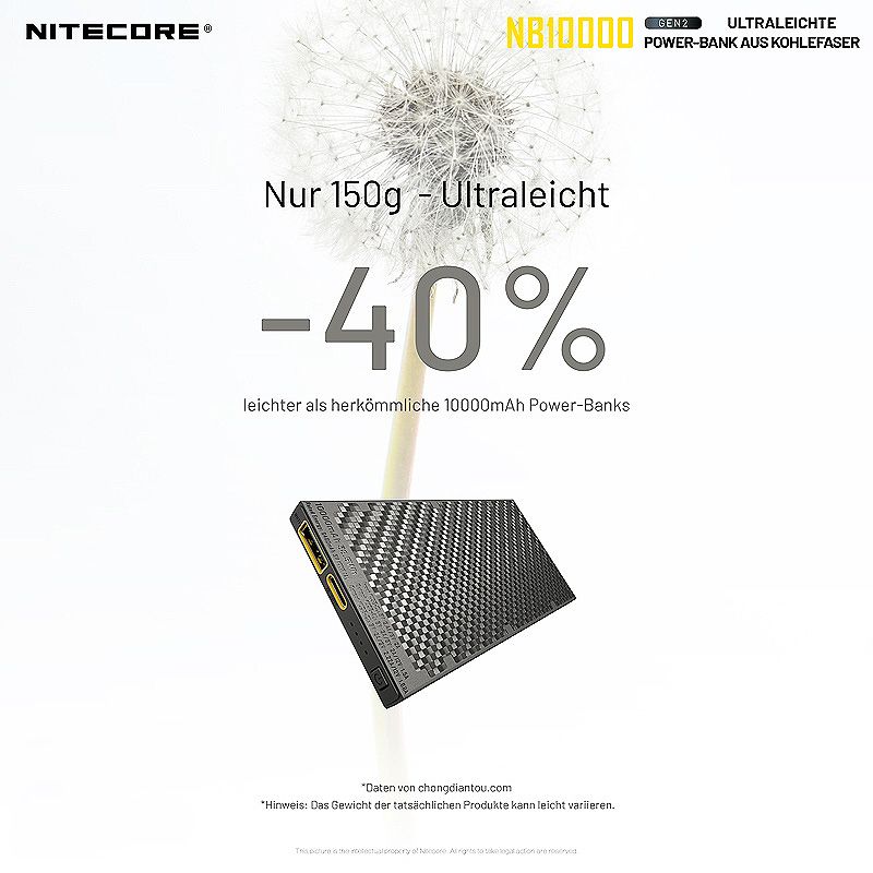 Powerbank NB10000 - 10000mAh