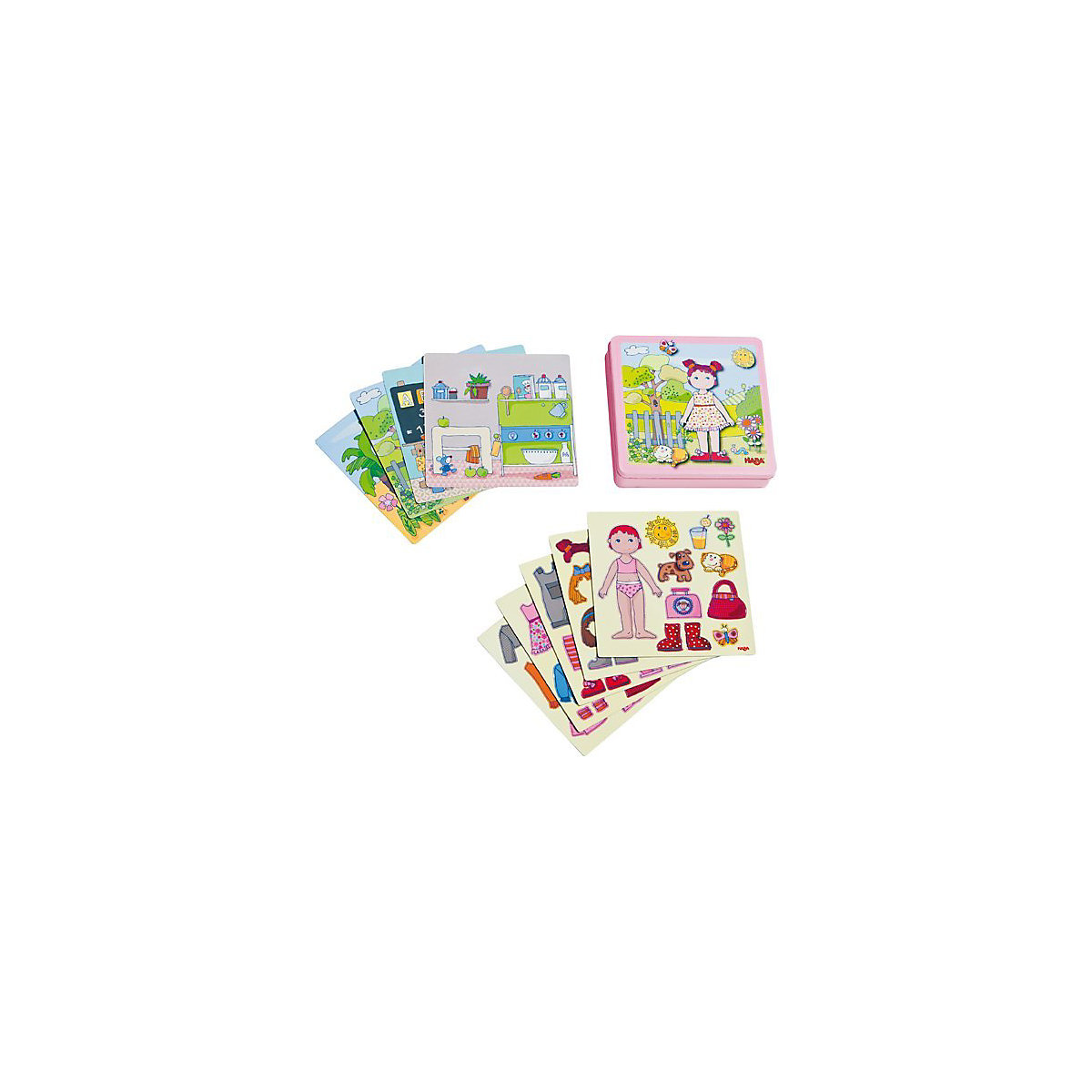 HABA 7392 Magnetspiel Anziehpuppe Lilli
