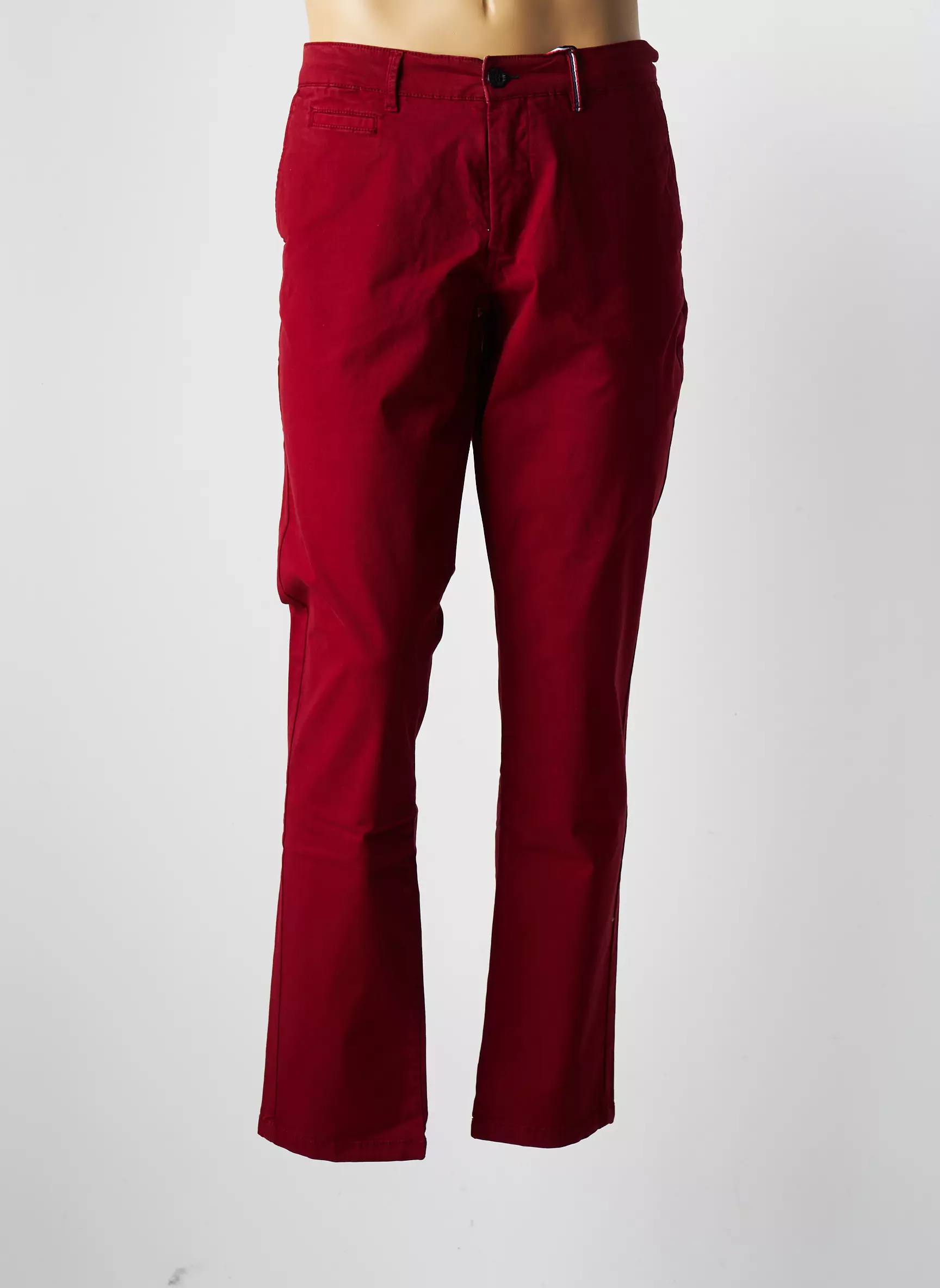 Delahaye Pantalons Chino Homme couleur rouge