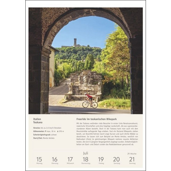 RADWANDERLUST WOCHEN-KULTURKALENDER 2024 - Kalender