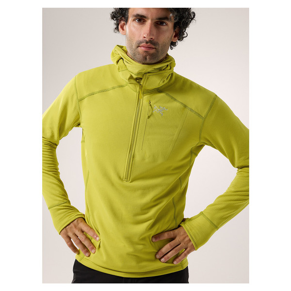 DELTA 1/2 ZIP HOODY M Herren - Fleecejacke